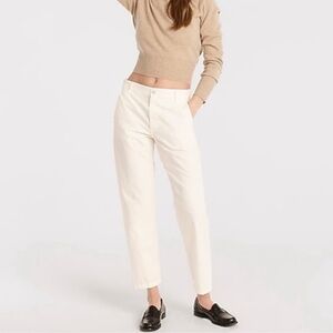 NWT J. Crew Slouchy Boyfriend Chino Pant 25T
